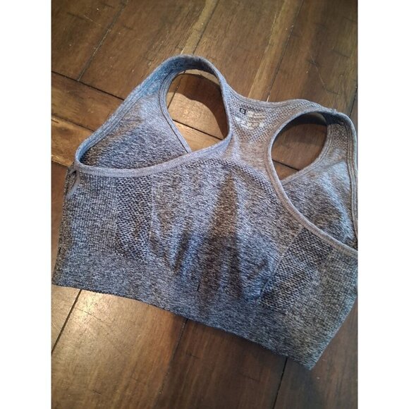 Gymshark Seamless Grey Racerback Sports Bra size S - Picture 6 of 6